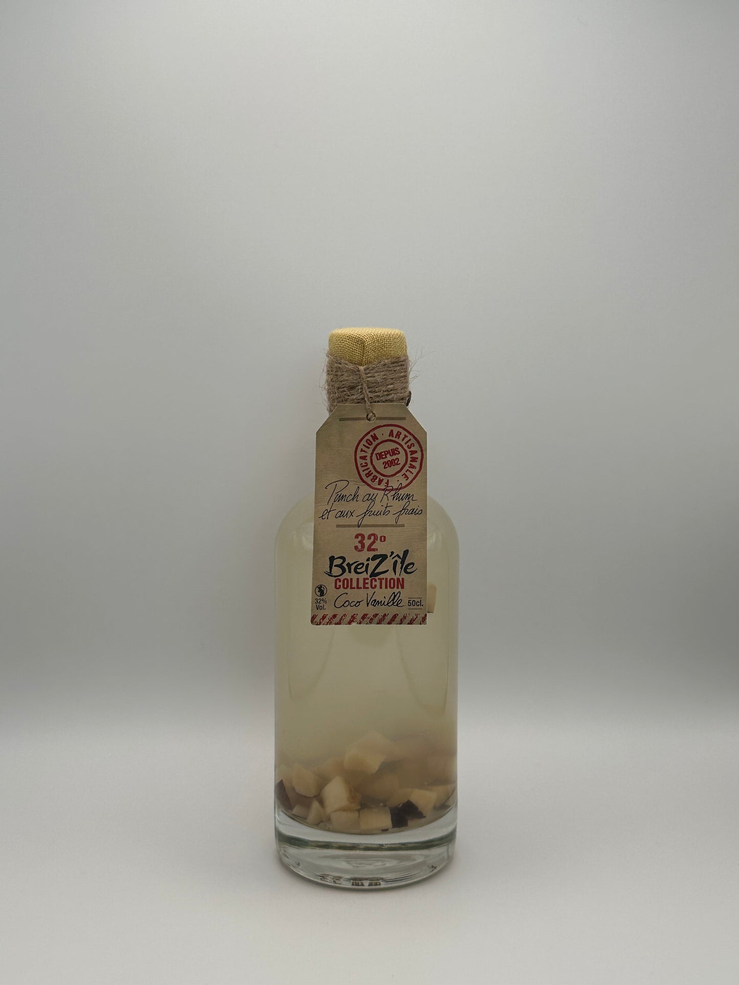 Punch au rhum "Coco-Vanille" - Breiz'île - 50cl