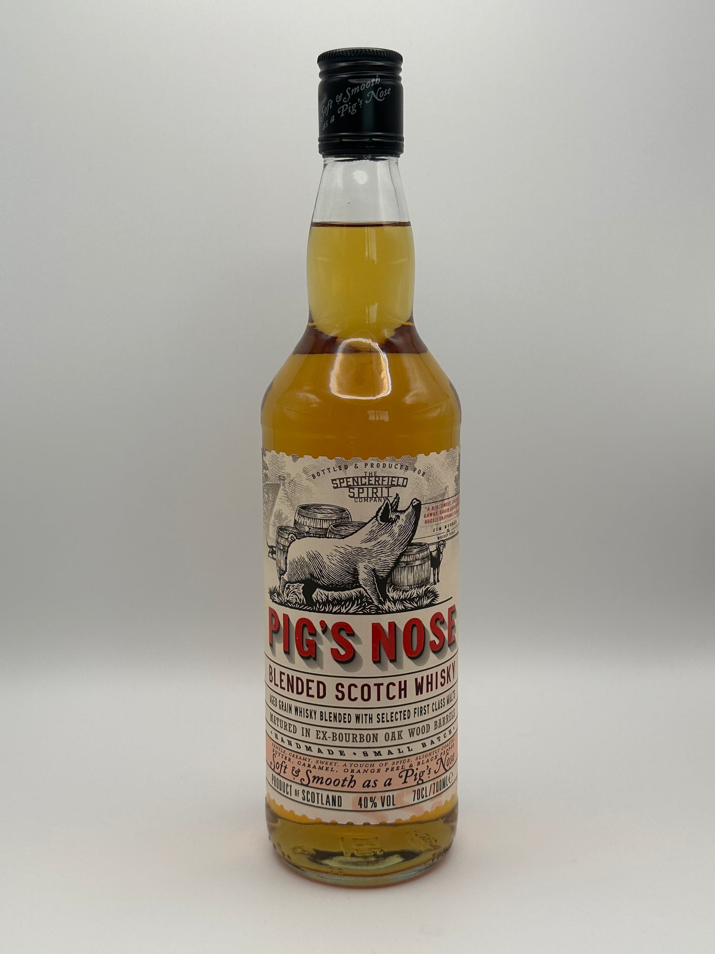 Whisky "Pig’s Nose" - Blended Scotch Whisky - 70cl