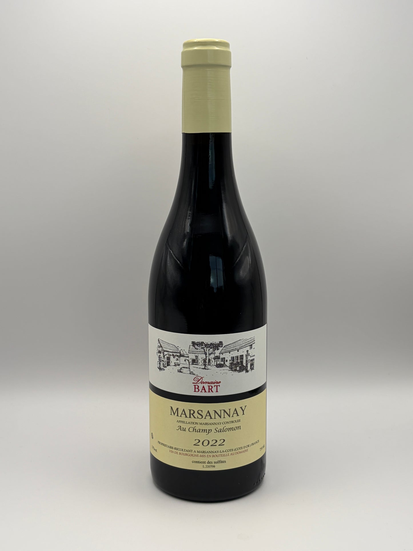 Marsannay "Au Champ Salomon" Rouge - Domaine Bart - 2022 - 75cl