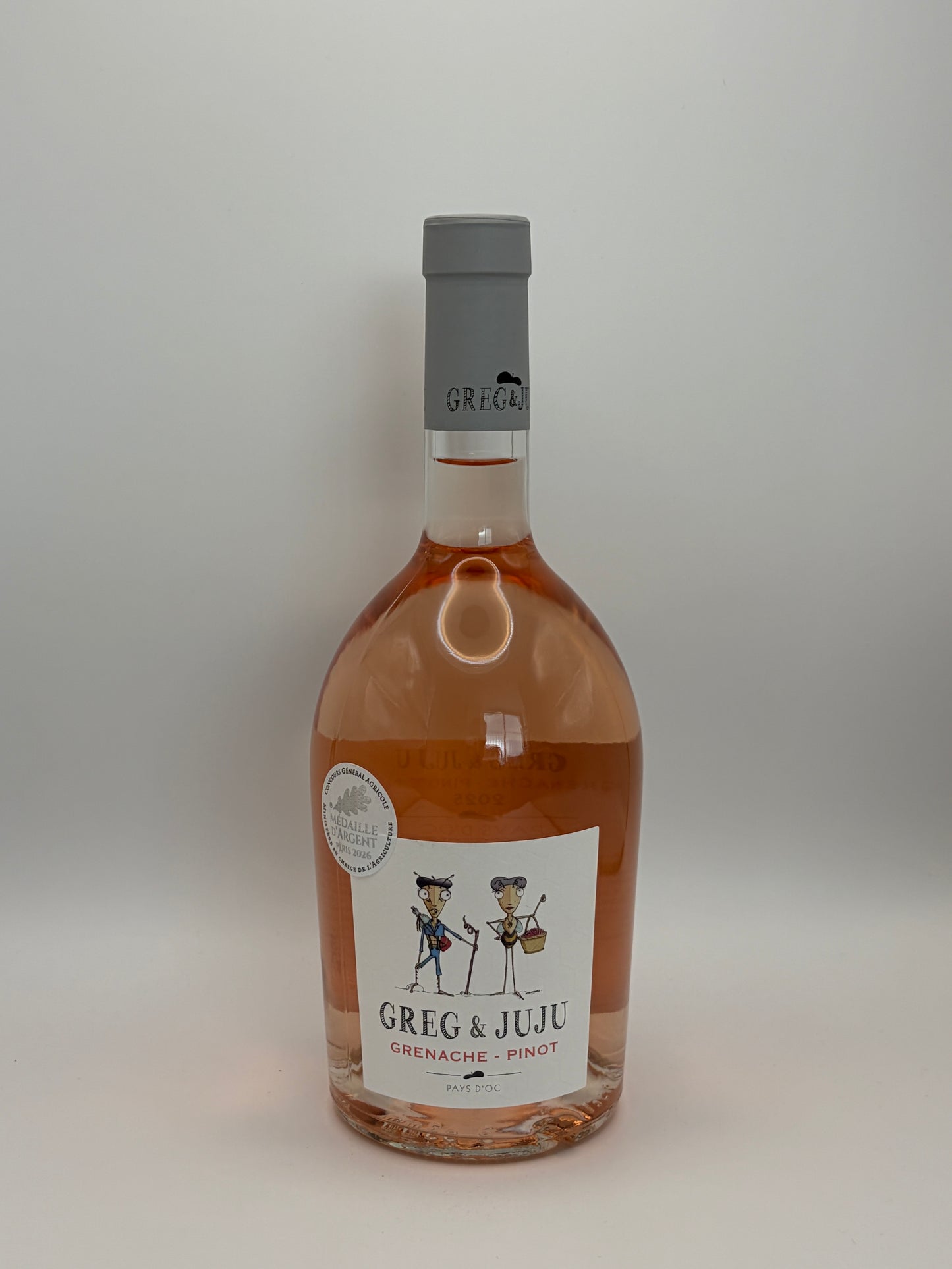 Rosé Grenache-Pinot Noir "Greg et Juju" - Domaines Robert Vic - 2025 - 75cl