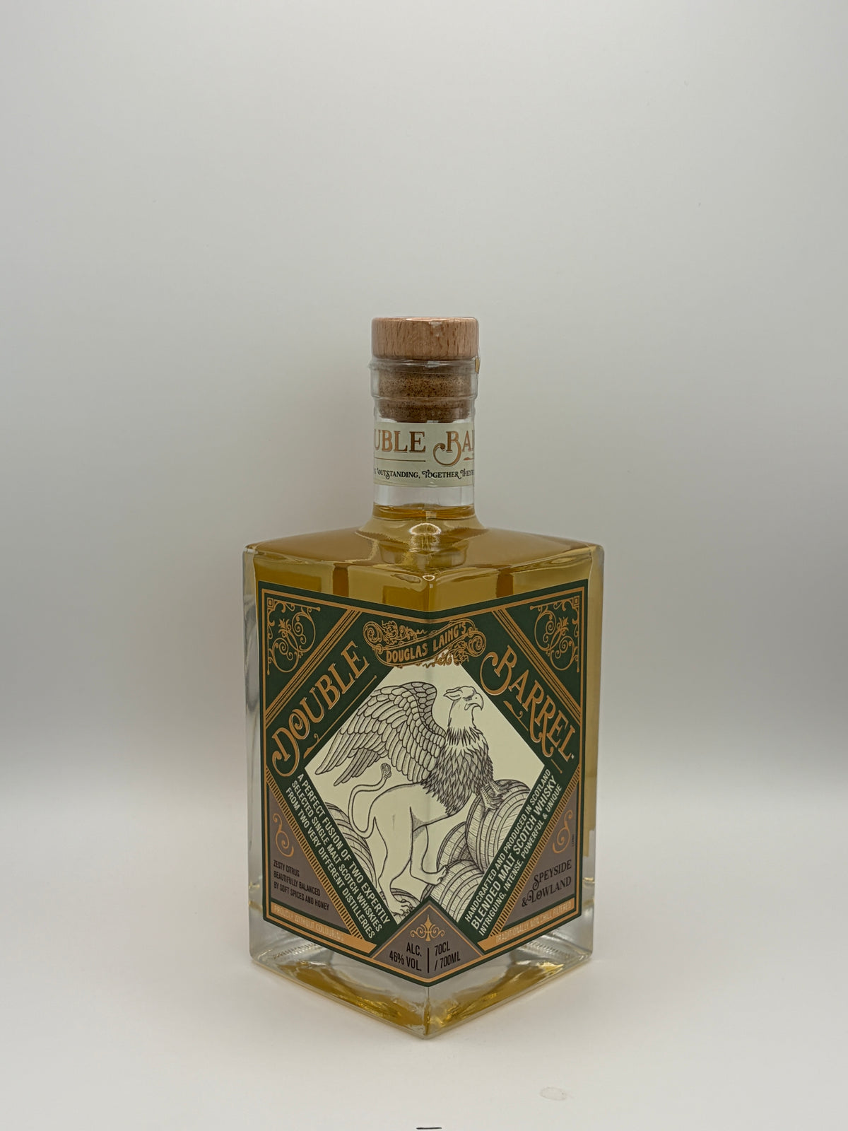Whisky Double Barrel "Speyside & Lowland" Blended Malt - Douglas Laing - 70cl
