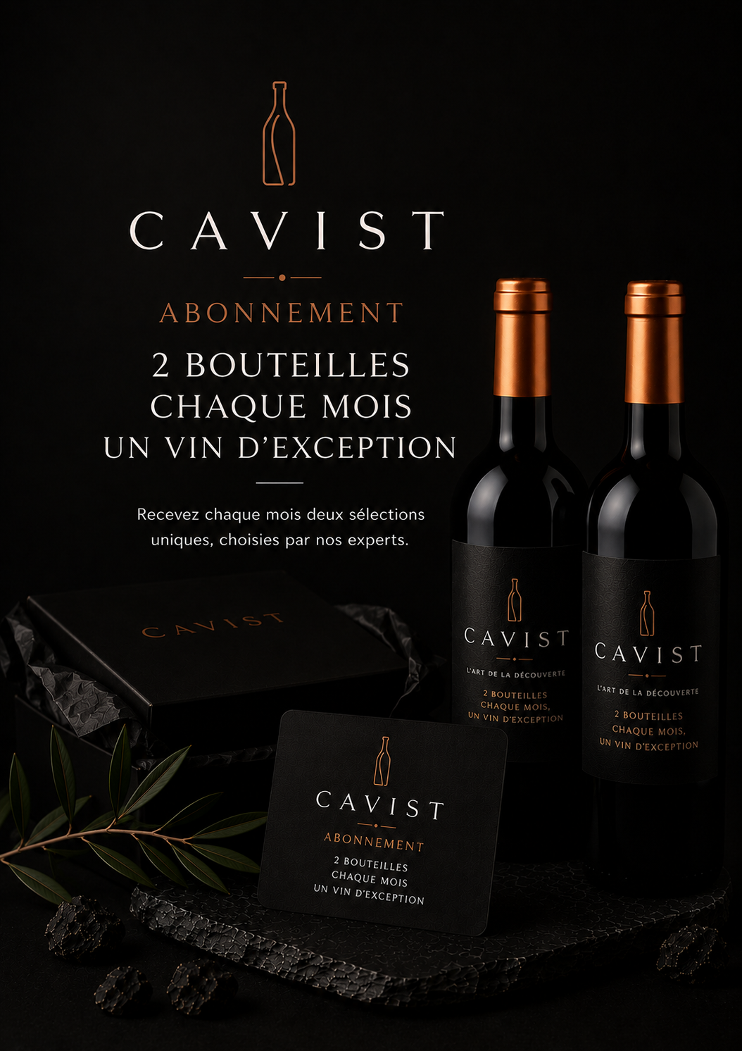 Abonnement : Deux bouteilles, Plus de plaisir, plus de découvertes