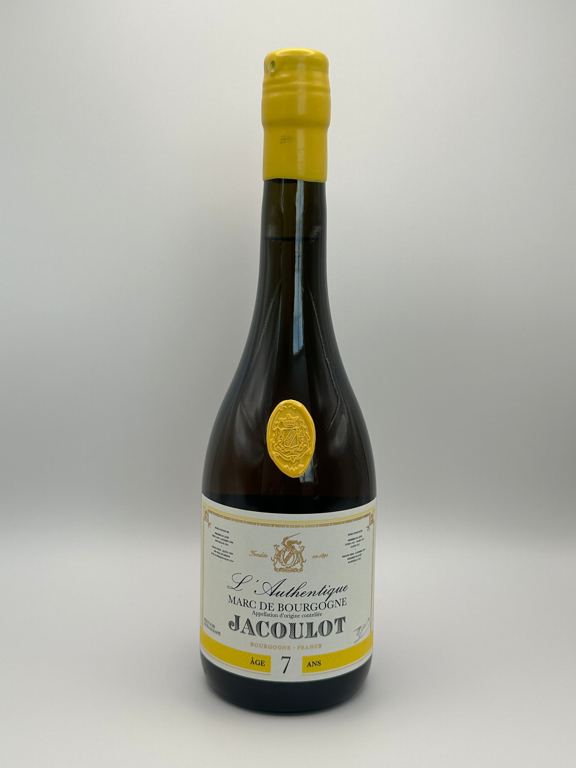 Marc de Bourgogne "L’Authentique" 7 ans d’âge - Jacoulot