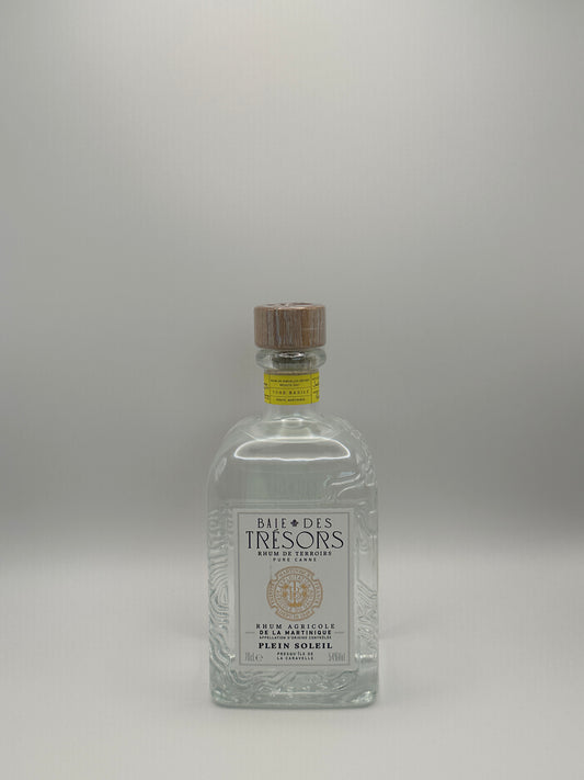 Rhum Blanc "Baie des Trésors" Plein Soleil - Martinique