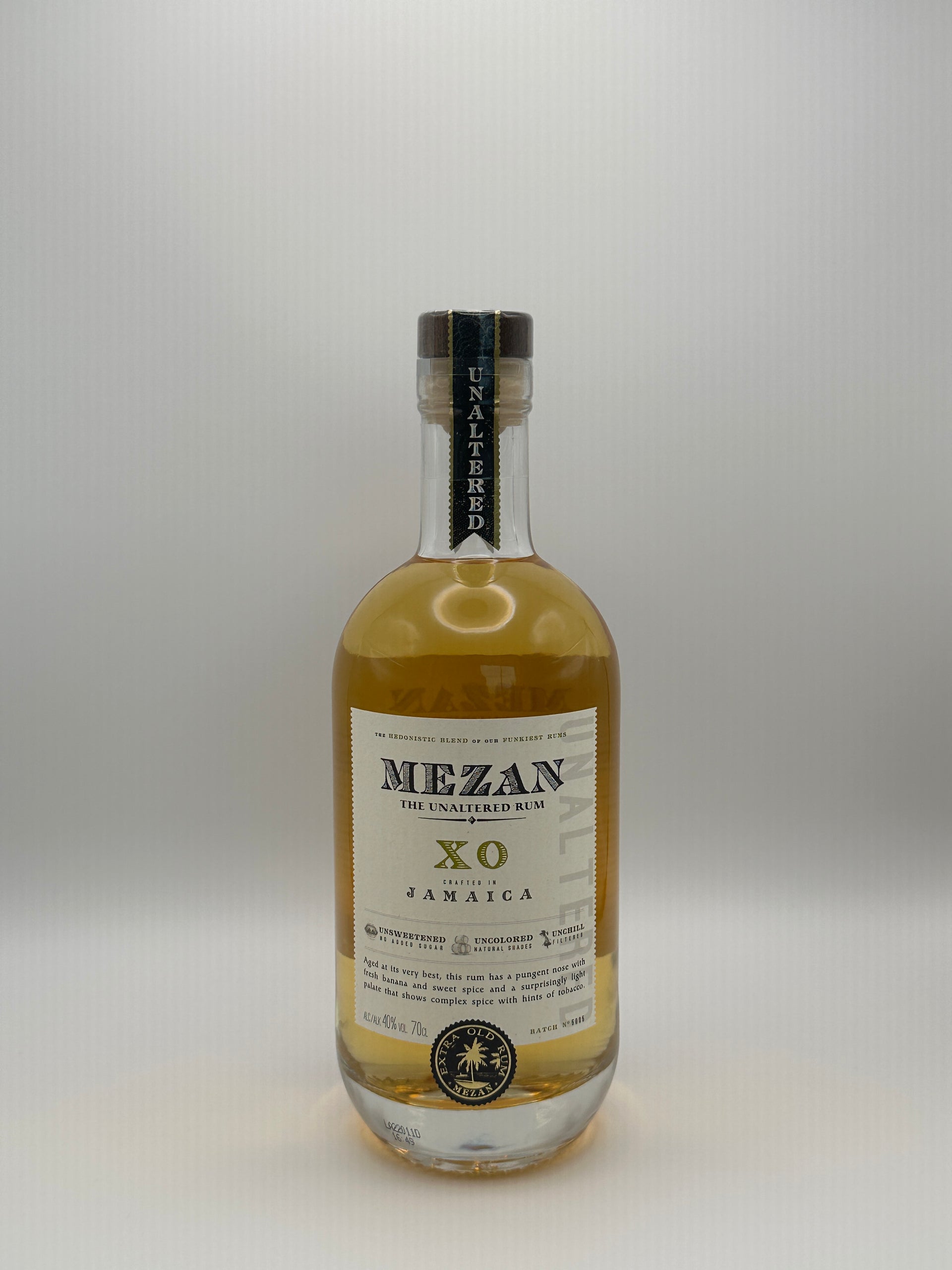 Mezan XO "Jamaica" - Rhum de Jamaique - 70cl