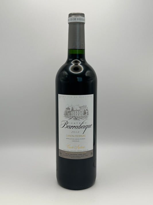 Canon-Fronsac Rouge "Cuvée Antoine" - Château Barrabaque