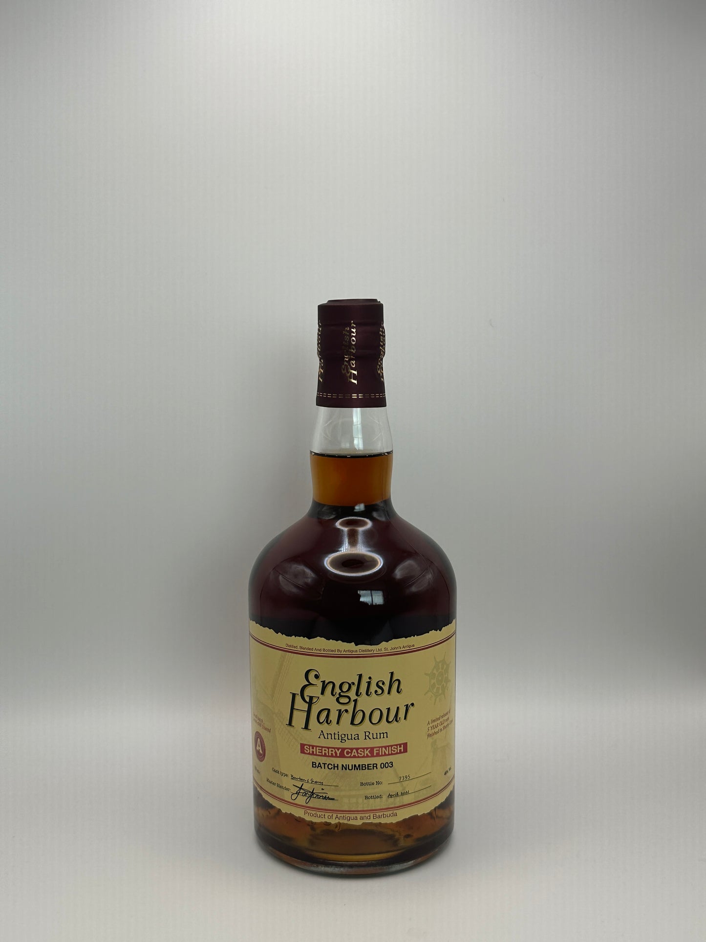 Rum English Harbour "Sherry Cask Finish" - Antigua Distillery - 70cl