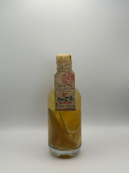 Punch au Rhum Blanc et aux Fruits Frais "Mangue-Orange" - Breiz’île