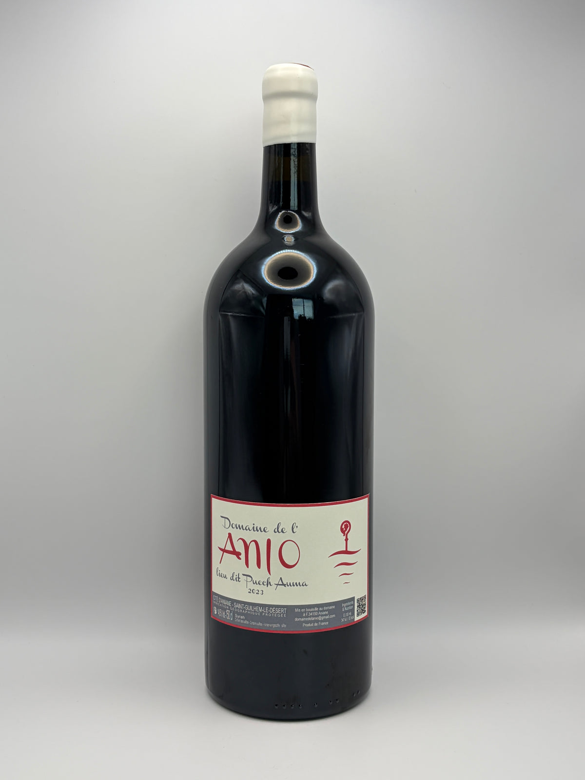 Syrah I.G.P. Saint-Guilhem-le-Désert Rouge- Domaine de l’Anio - 2023 - 150cl