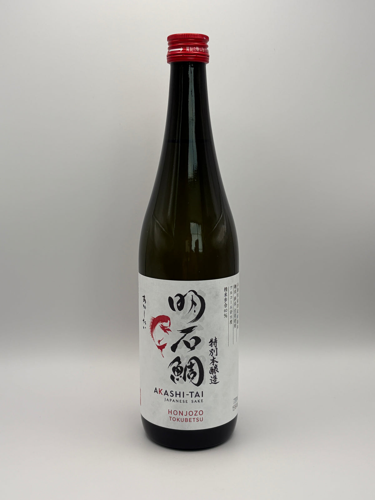 Saké "Akashi-Tai" Japanese - Honjozo Tokubetsu - Brasserie Akashi Sake Brewery - 72cl