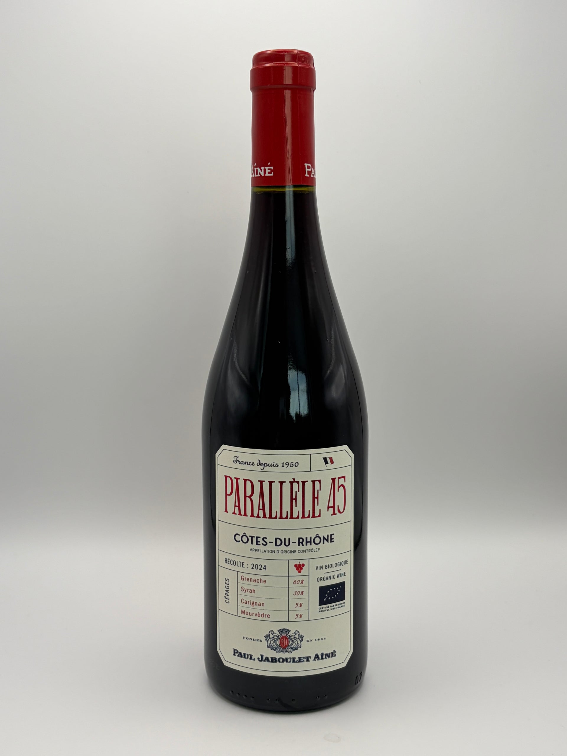Côtes-du-Rhône "Parallèle 45" Rouge - Paul Jaboulet Ainé - 2024 - 75cl