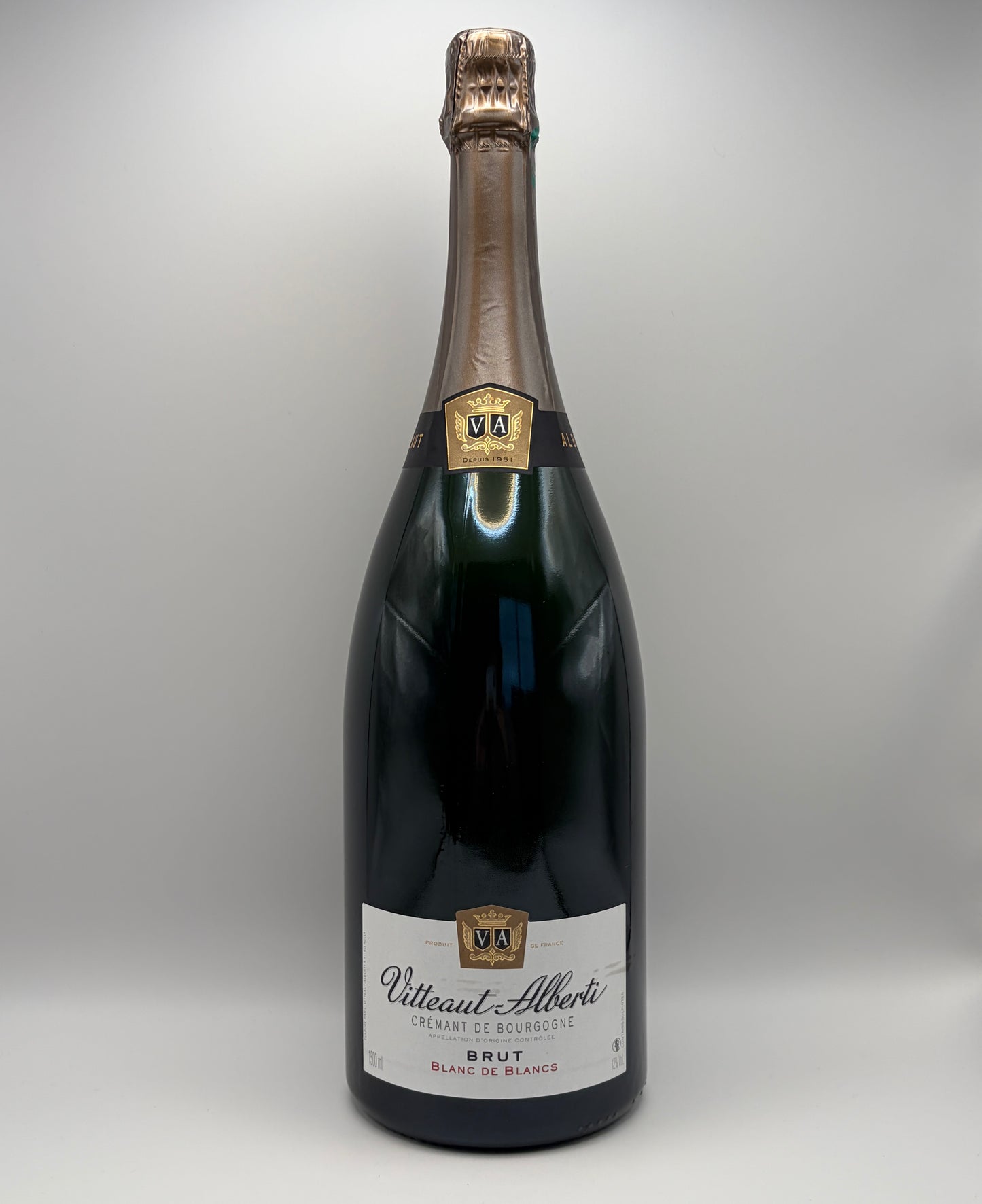 Crémant de Bourgogne Blanc de Blancs Brut - Vitteaut-Alberti - 150cl