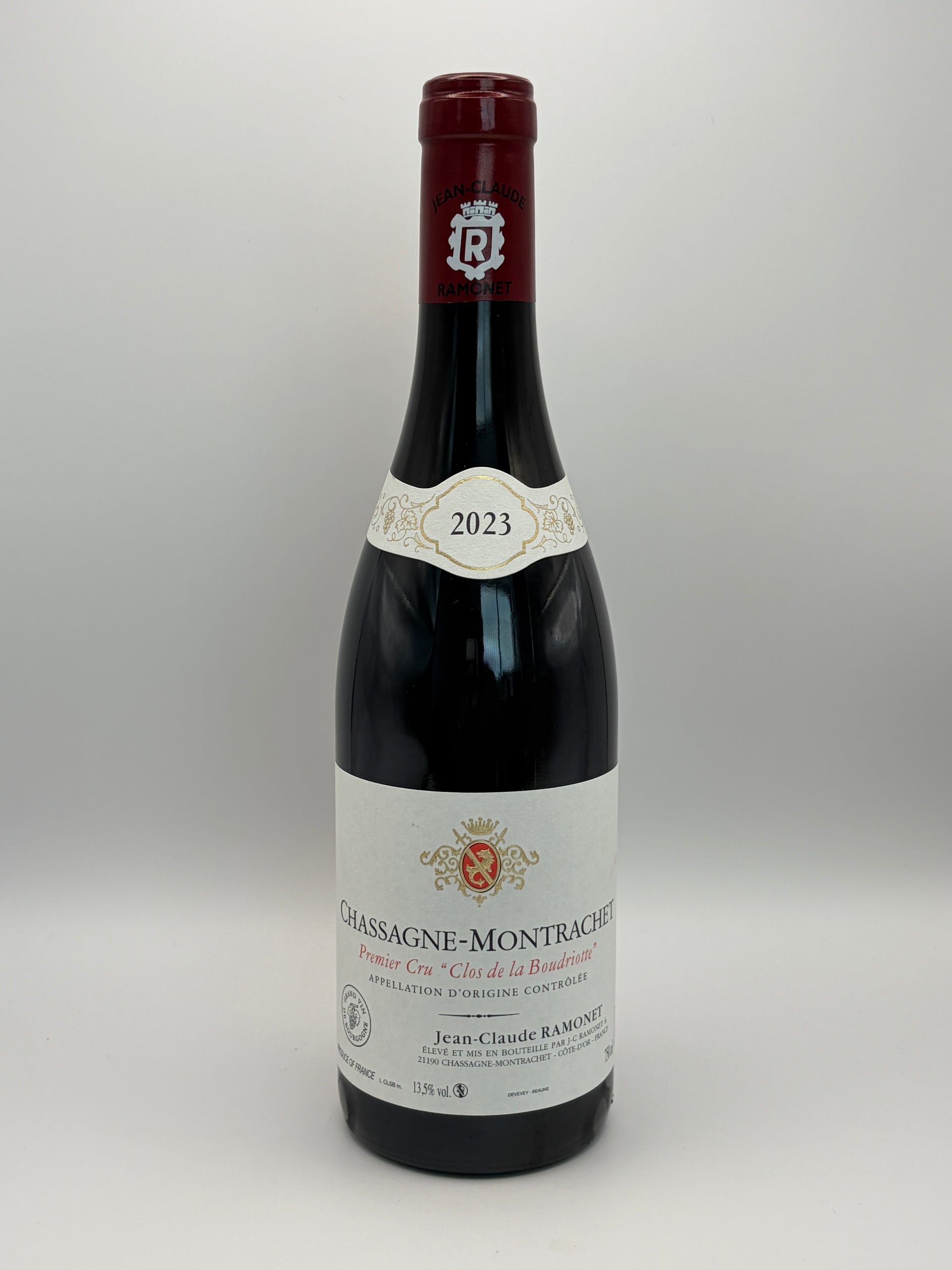 Chassagne-Montrachet 1er Cru "Clos de la Boudriotte" Rouge - Domaine Jean-Claude Ramonet - 2023 - 75cl