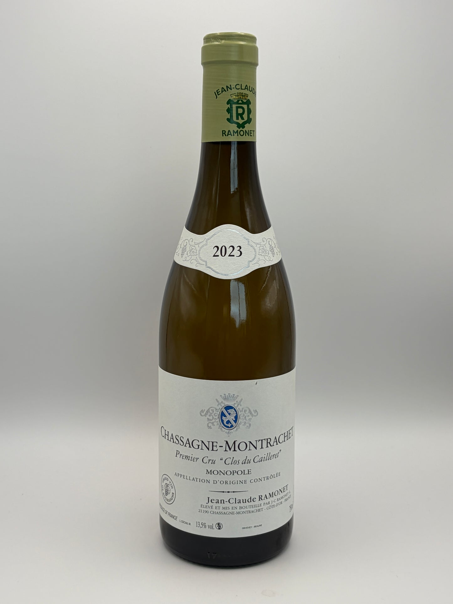 Chassagne-Montrachet 1er Cru "Clos du Cailleret" Monopole Blanc - Domaine Jean-Claude Ramonet - 2023 - 75cl