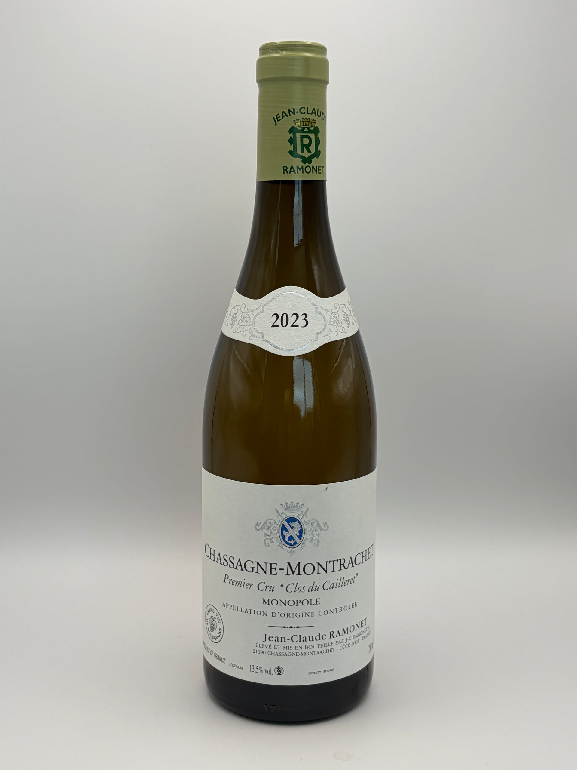 Chassagne-Montrachet 1er Cru "Clos du Cailleret" Monopole Blanc - Domaine Jean-Claude Ramonet - 2023 - 75cl