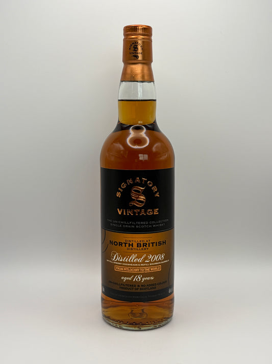 Whisky 18 ans d'âge - 2008 - Signatory Vintage - 70cl