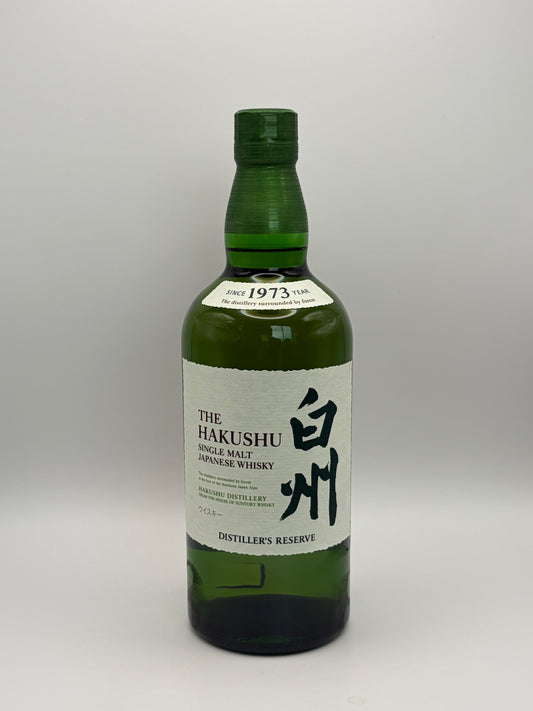 Whisky "The Hakushu Distiller's Reserve" Single Malt Japanese - Suntory - 70cl
