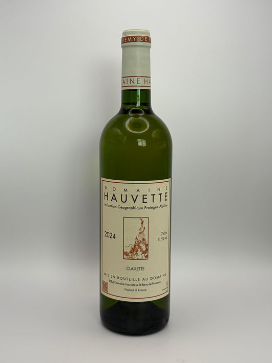 Hauvette IGP des Alpilles "Clairette" Blanc - 2024 - 75cl