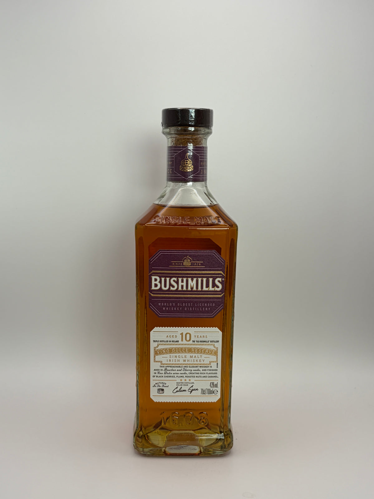 Whisky Bushmills 10 ans "Vino Dulce" - Irish - 70cl