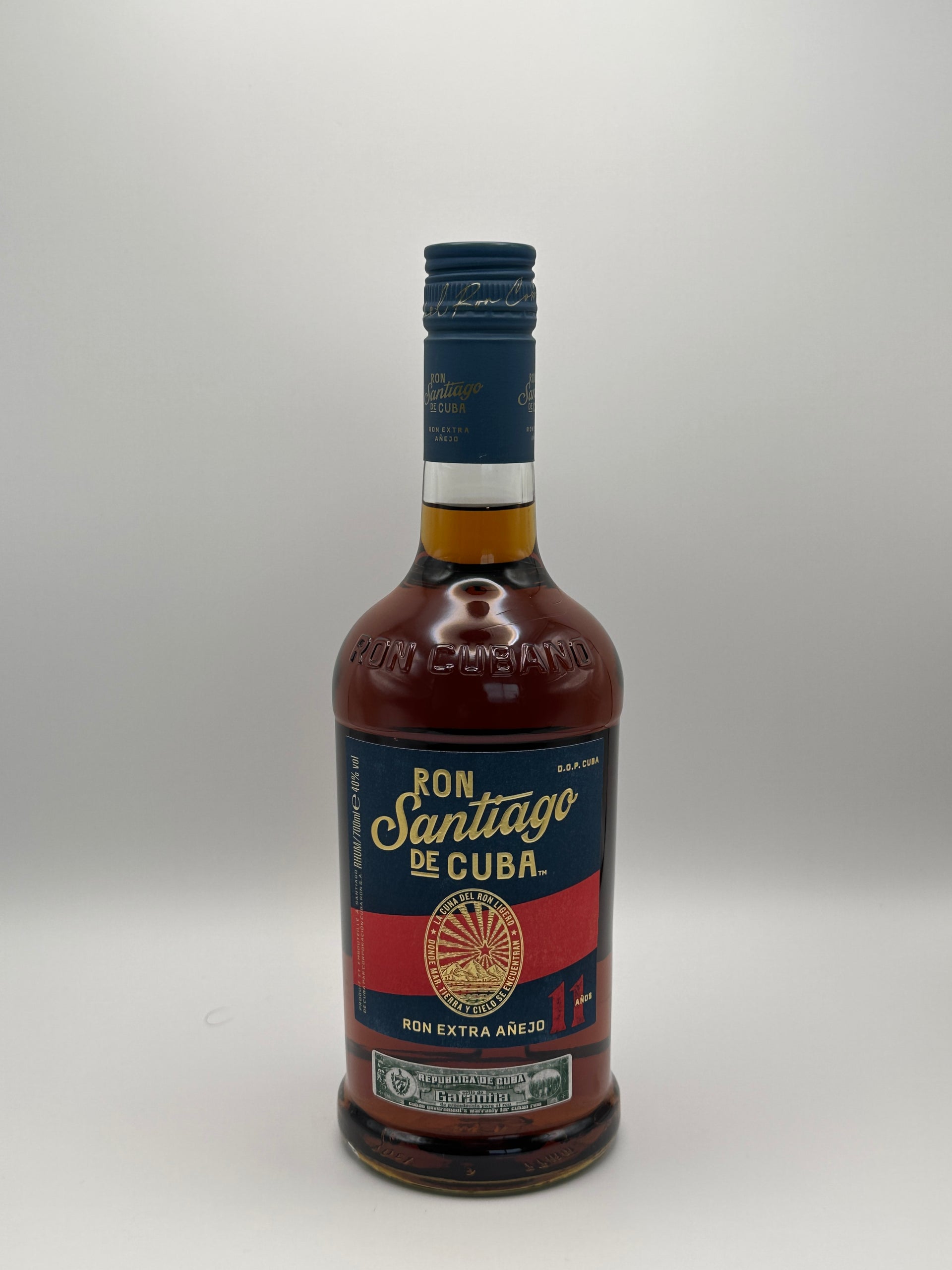 Ron "Santiago de Cuba" 11 Años - Rhum de Cuba - 70cl